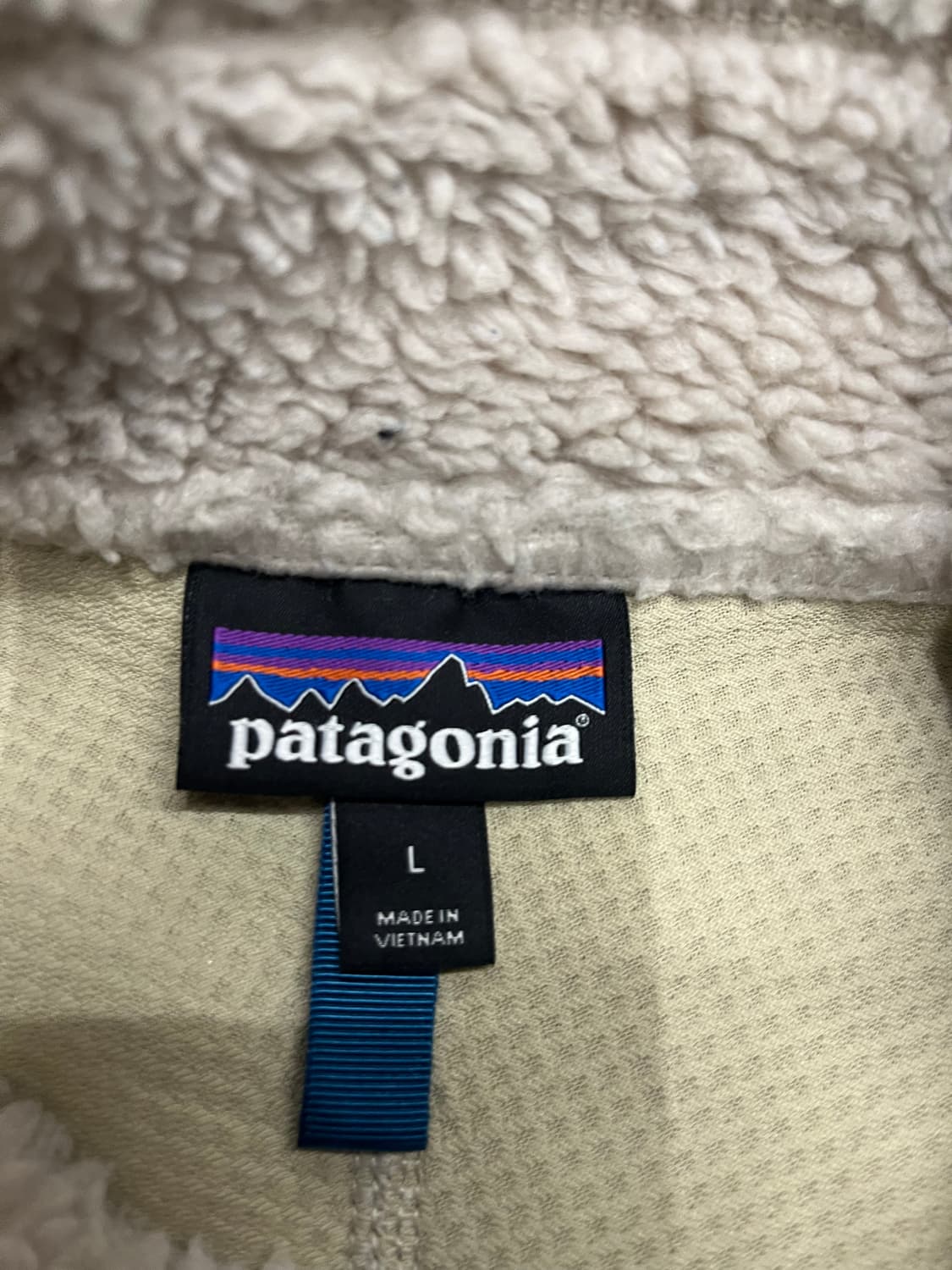 파타고니아 레트로 파일 플리스 자켓 아이보리 상품이미지6