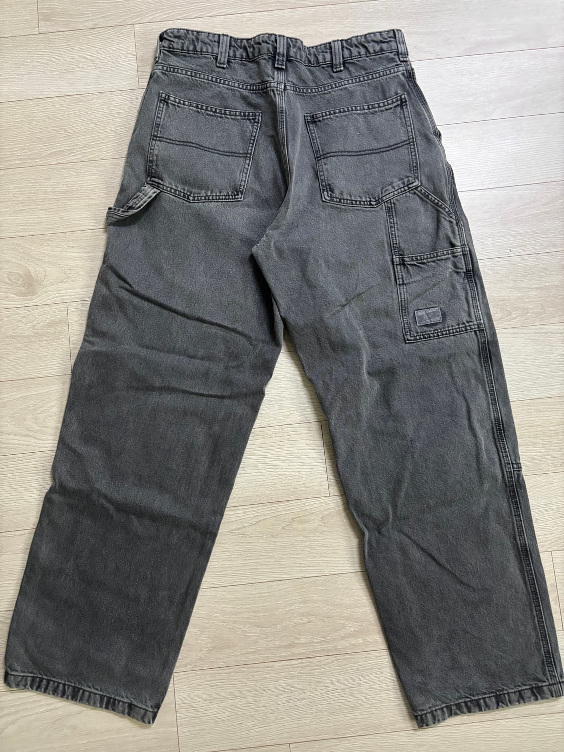 자라 카펜터 그레이 데님 팬츠 상품이미지3