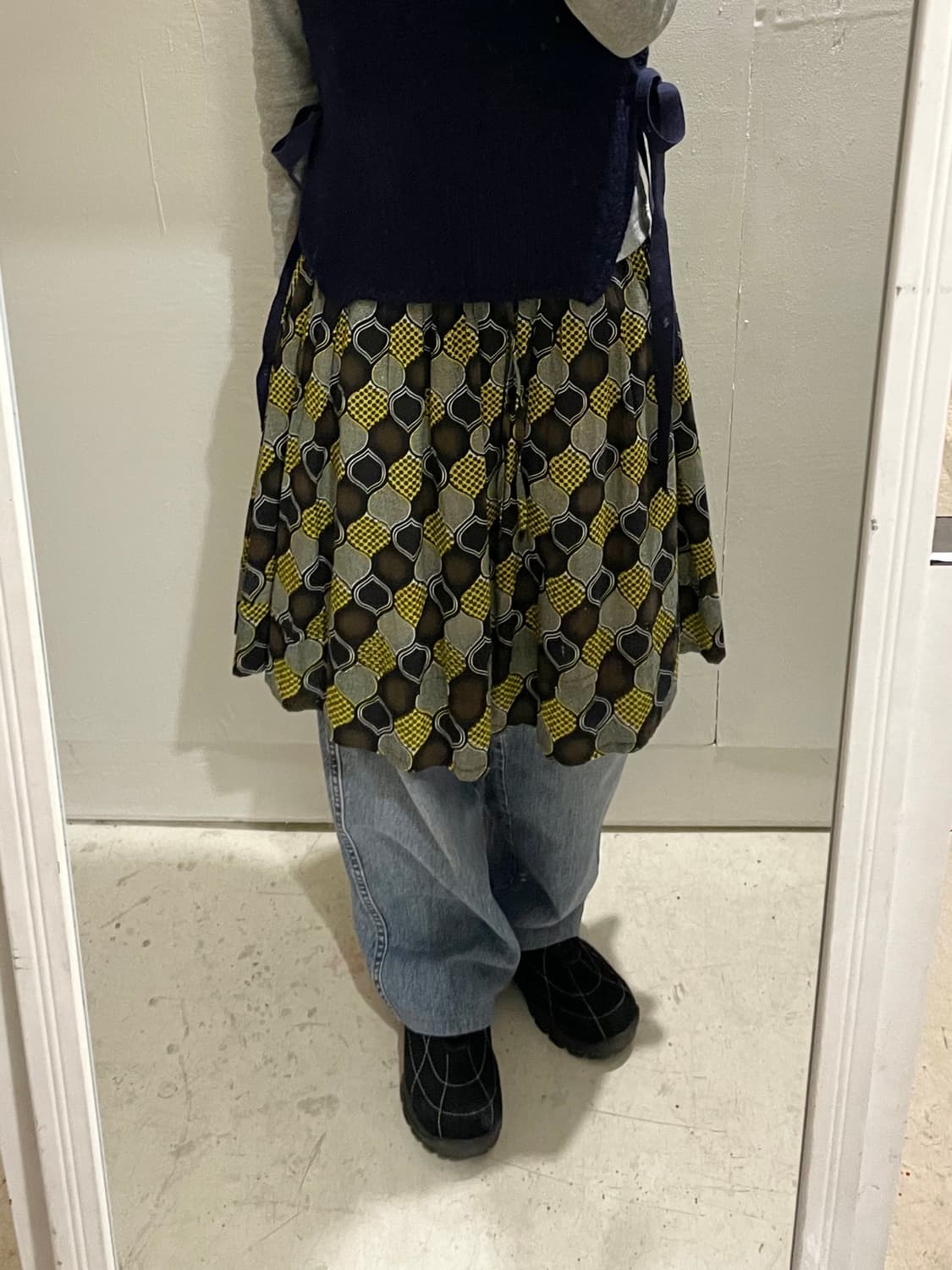 빔스 보이 미디스커트 상품이미지1