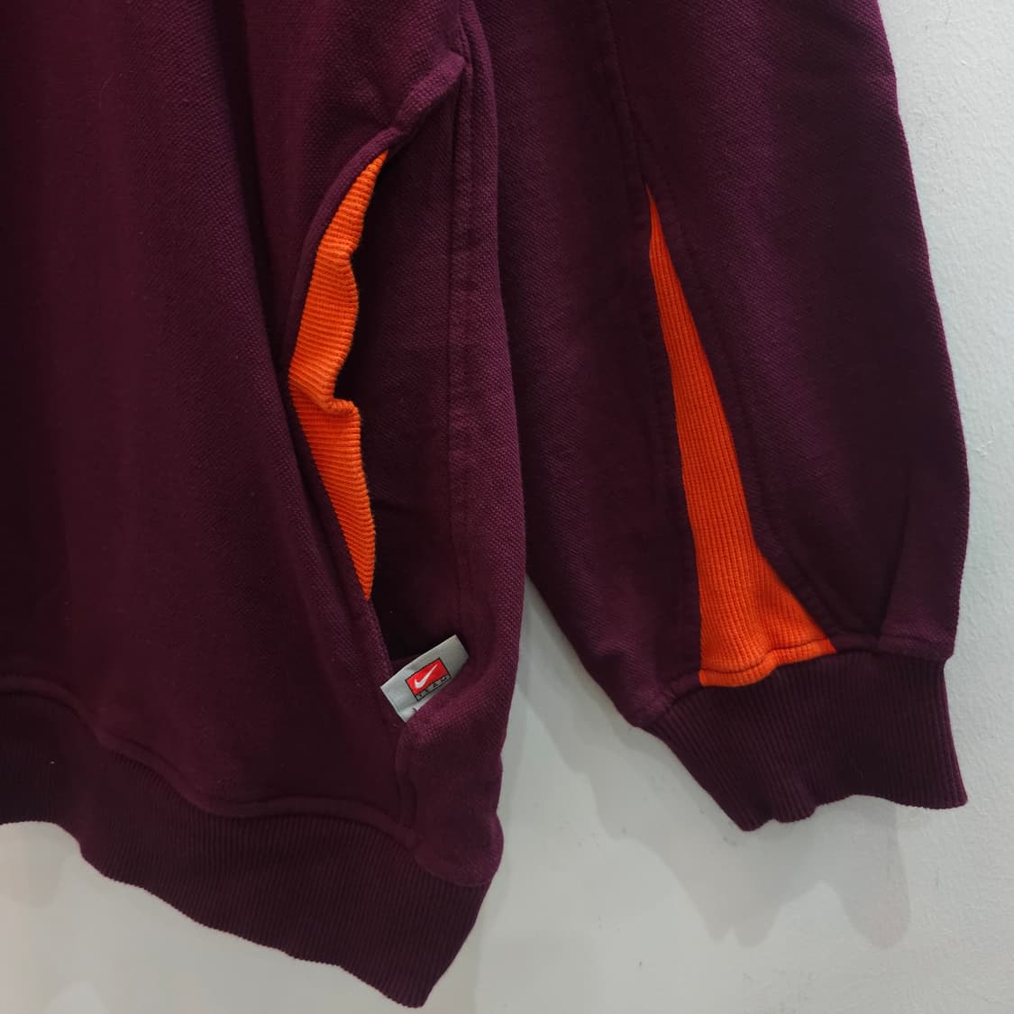 나이키 팀라인 VT컬리지 기모 반집업 스웻셔츠 상품이미지5