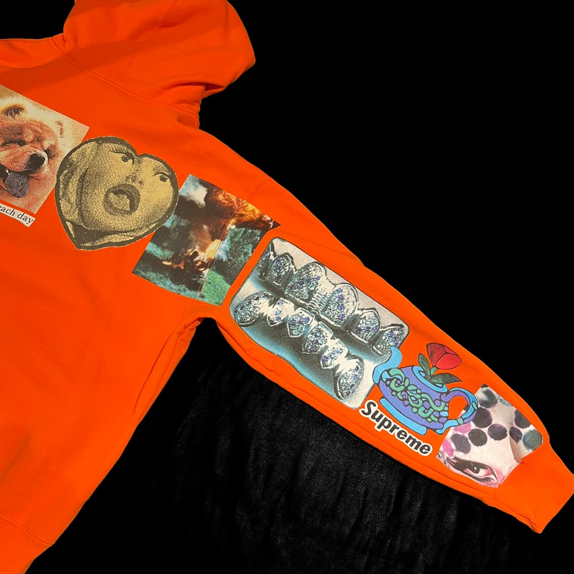 슈프림 스프레드 후드 집업 상품이미지7