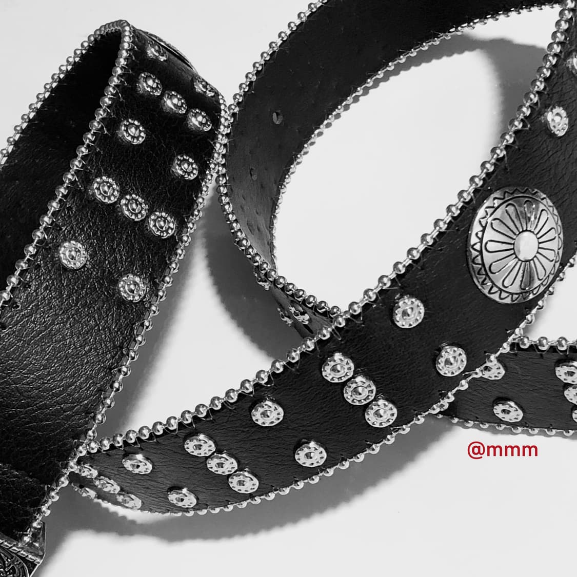 [Unisex] 웨스턴 스터드 찡 벨트 상품이미지8