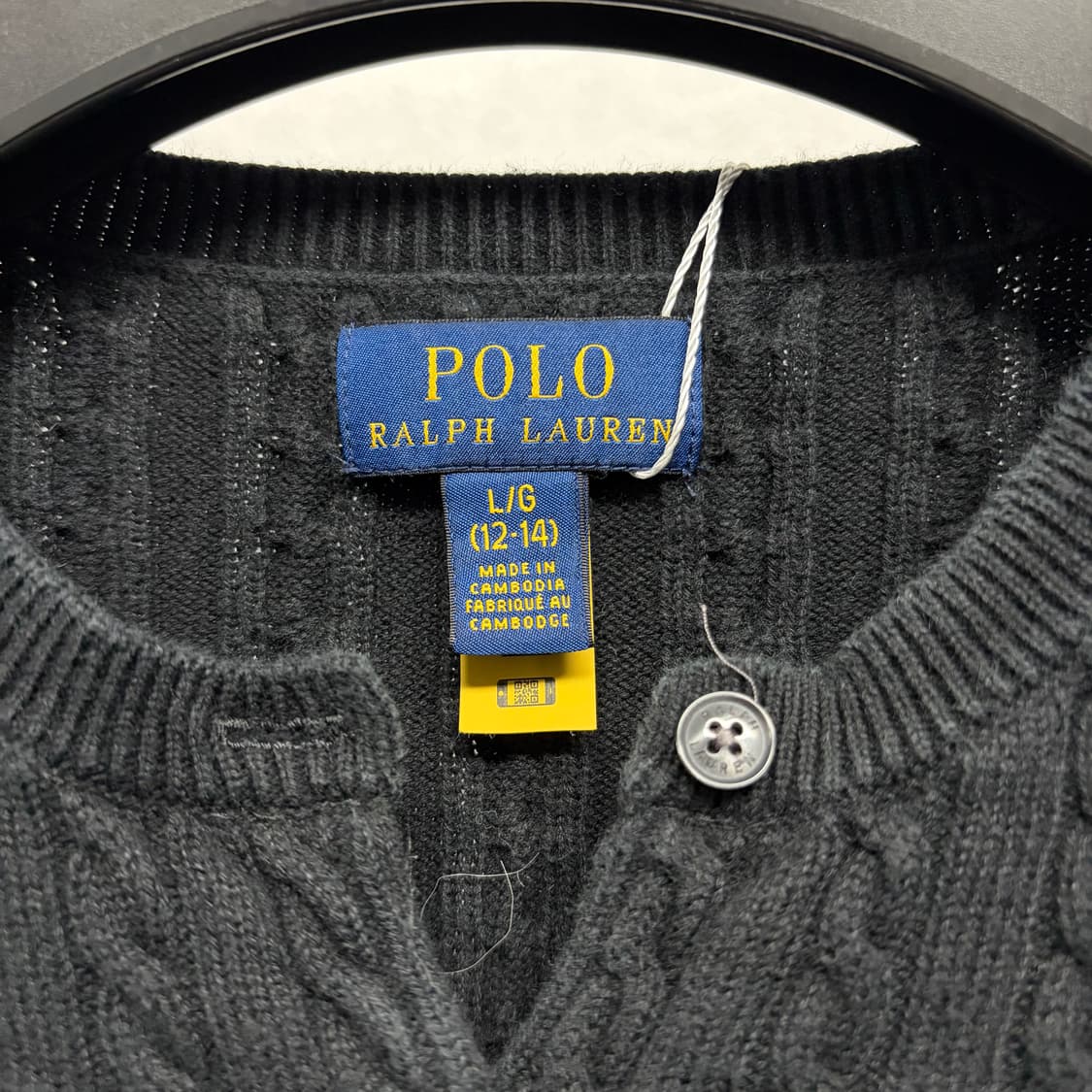 폴로 케이블 니트 가디건 2 상품이미지3