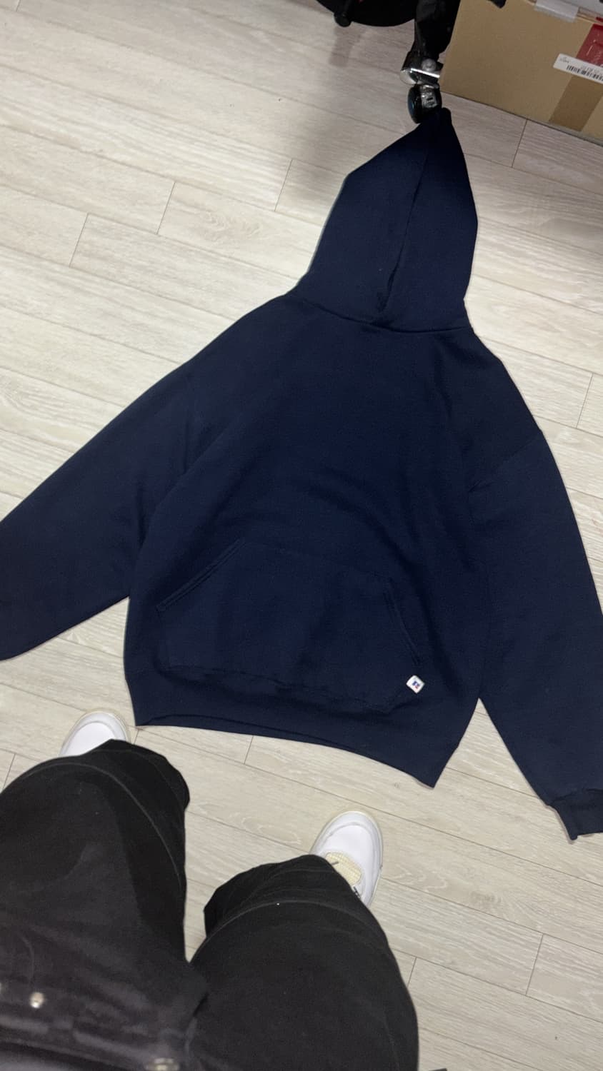 90s Russell hoodie Large 상품이미지2