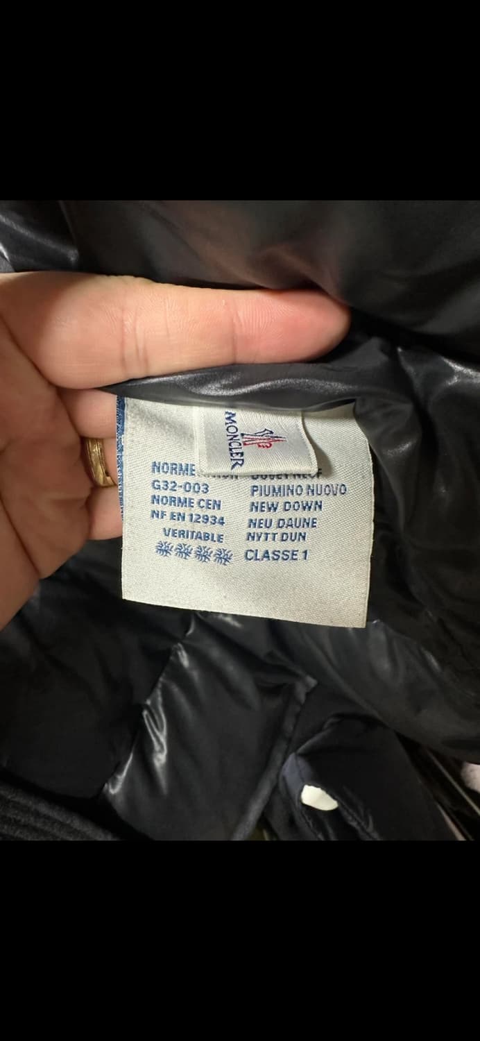 몽클레어 몽제네브르 2사이즈 그레이 패딩 상품이미지3