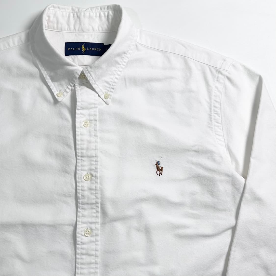 폴로 랄프로렌 화이트 옥스포드 셔츠 상품이미지4
