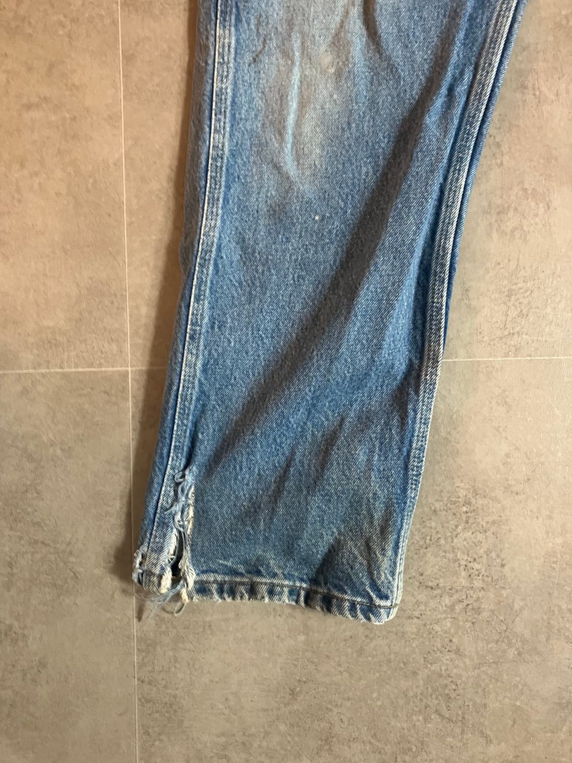 빈티지 칼하트 데님 카펜터 팬츠 상품이미지5