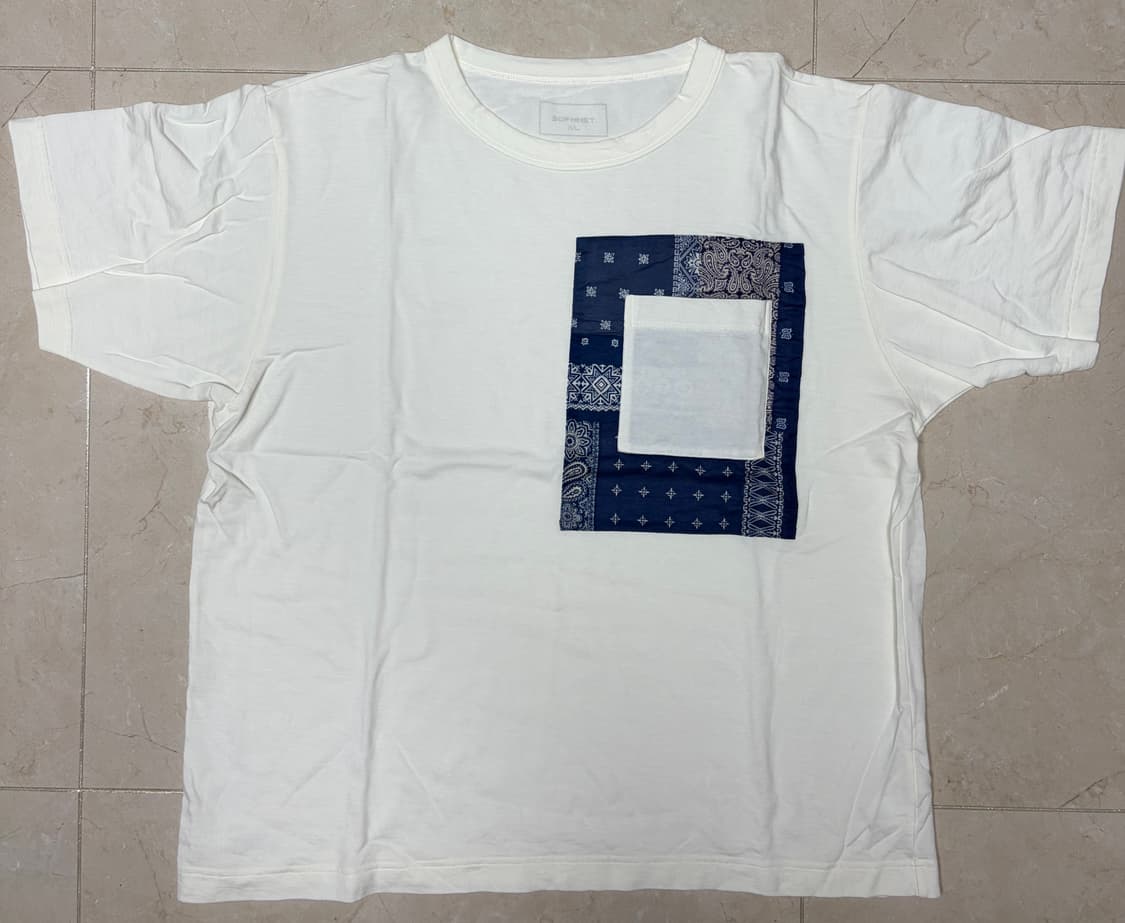 SOPHNET. 소프넷 반다나 포켓 티셔츠 XL 상품이미지3