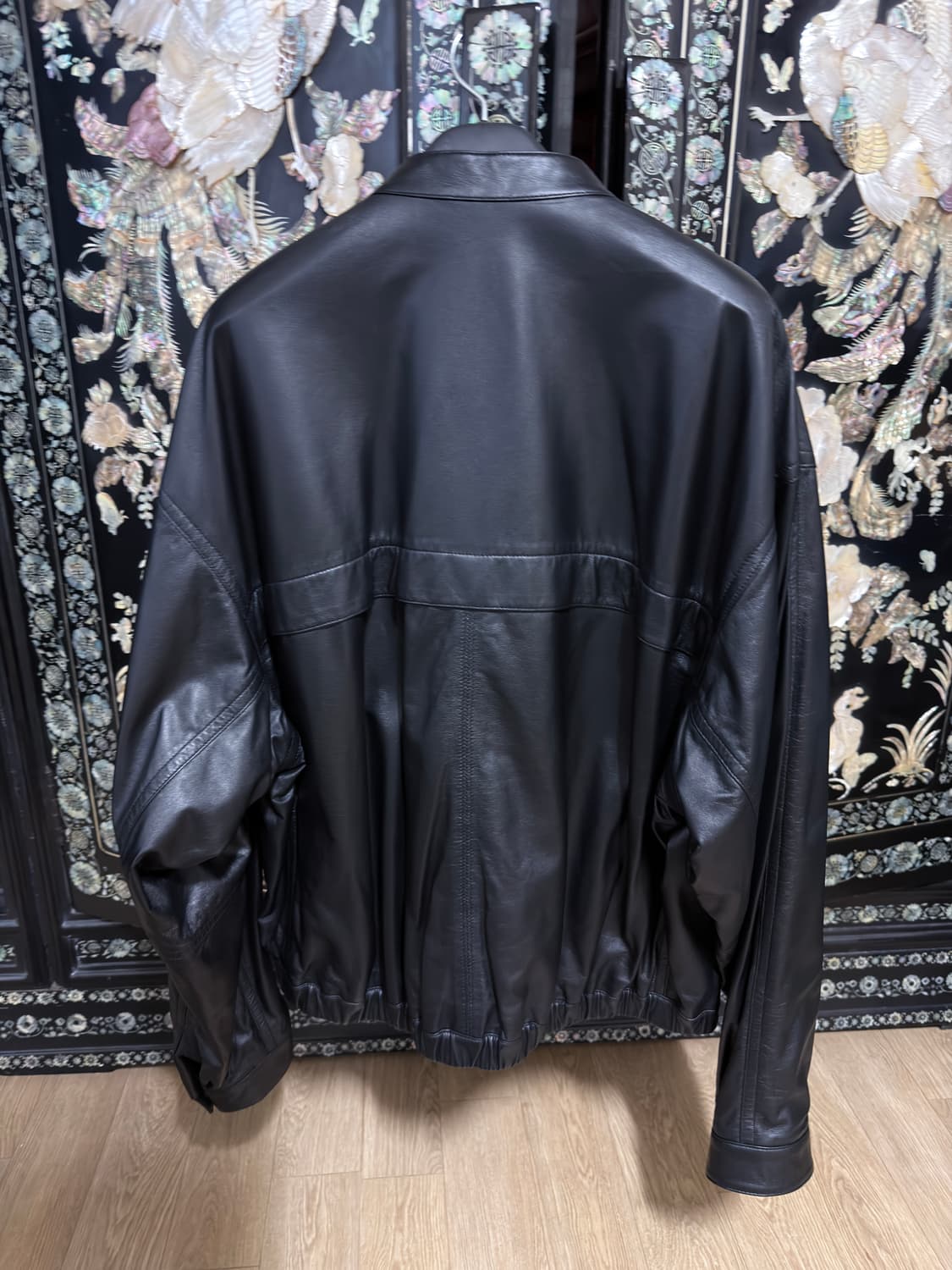 25ss 르메르 레더 블루종 L 상품이미지2