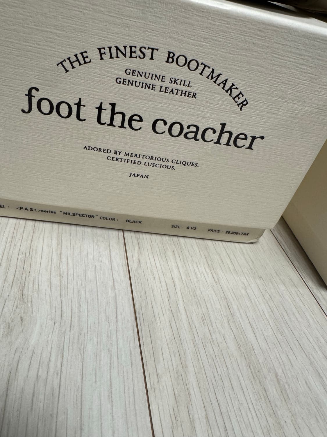풋더코쳐 [ FOOT THE COACHER MILSPECTOR ] 스니커 상품이미지5