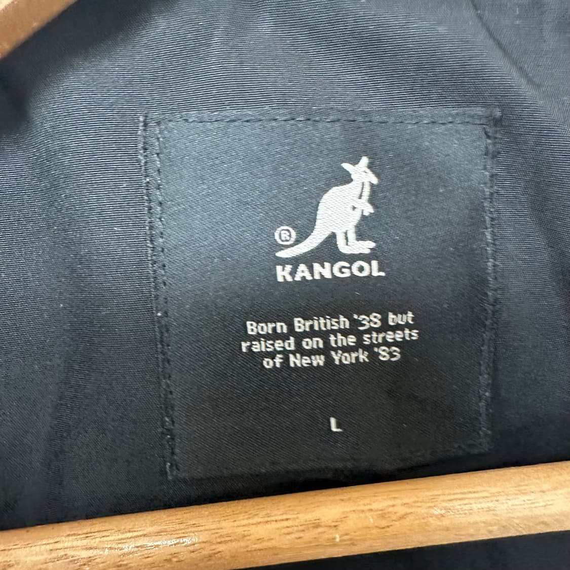 캉골 남자 오리털 후드 패딩 점퍼 검정 L  상품이미지8
