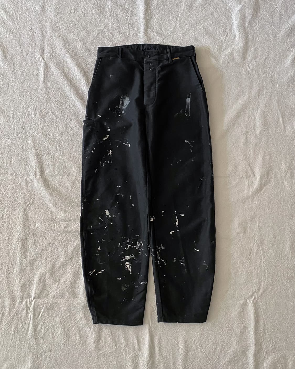 빈티지 Le Laboureur 페인팅 프렌치 워크팬츠 상품이미지1