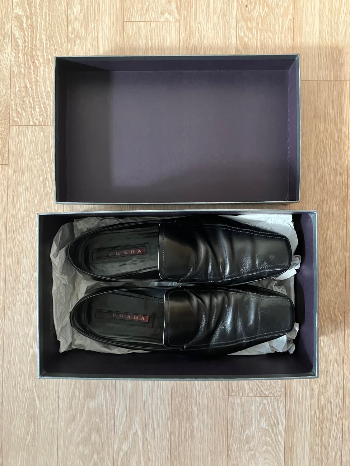 프라다 스포츠 스퀘어토 로퍼 상품이미지1