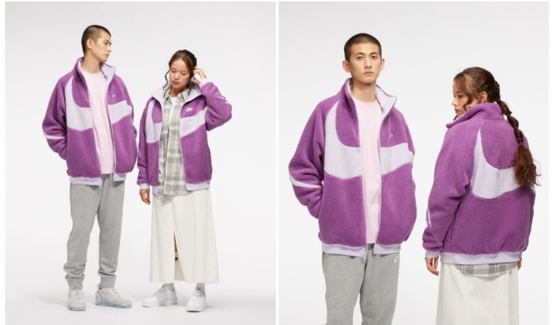 나이키 빅스우시 리버시블 보아 후리스 자켓 남녀공용 상품이미지1