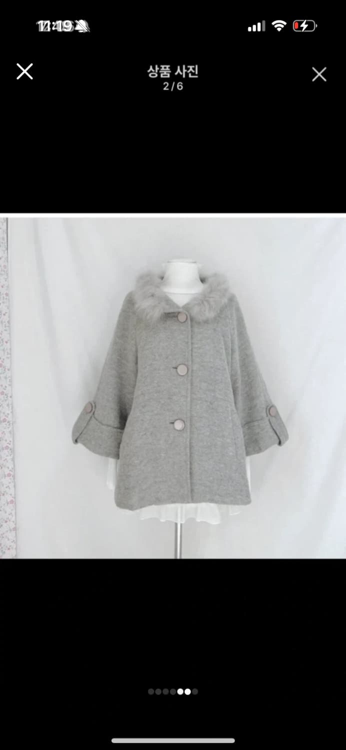 이거입고 일본가세용 오늘만 이가격 모리걸 빈티지 일본 하프 코트 무드브릿 상품이미지3