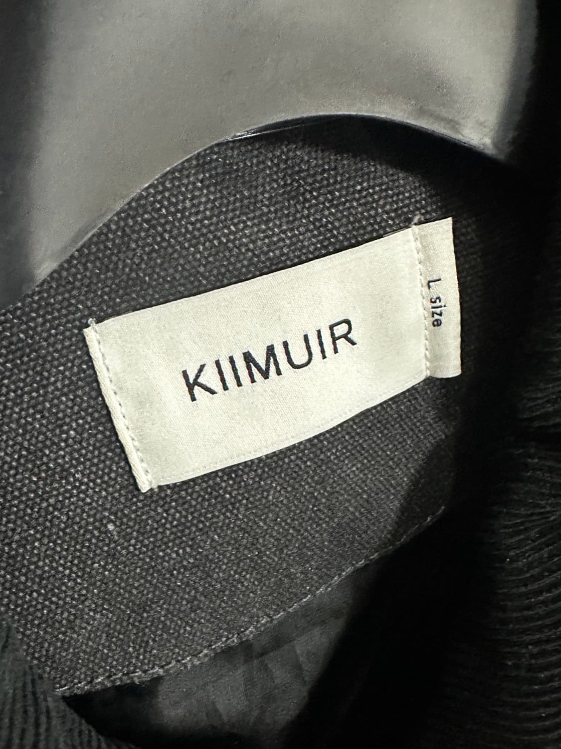 키뮤어 워크자켓 차콜 L size 상품이미지2