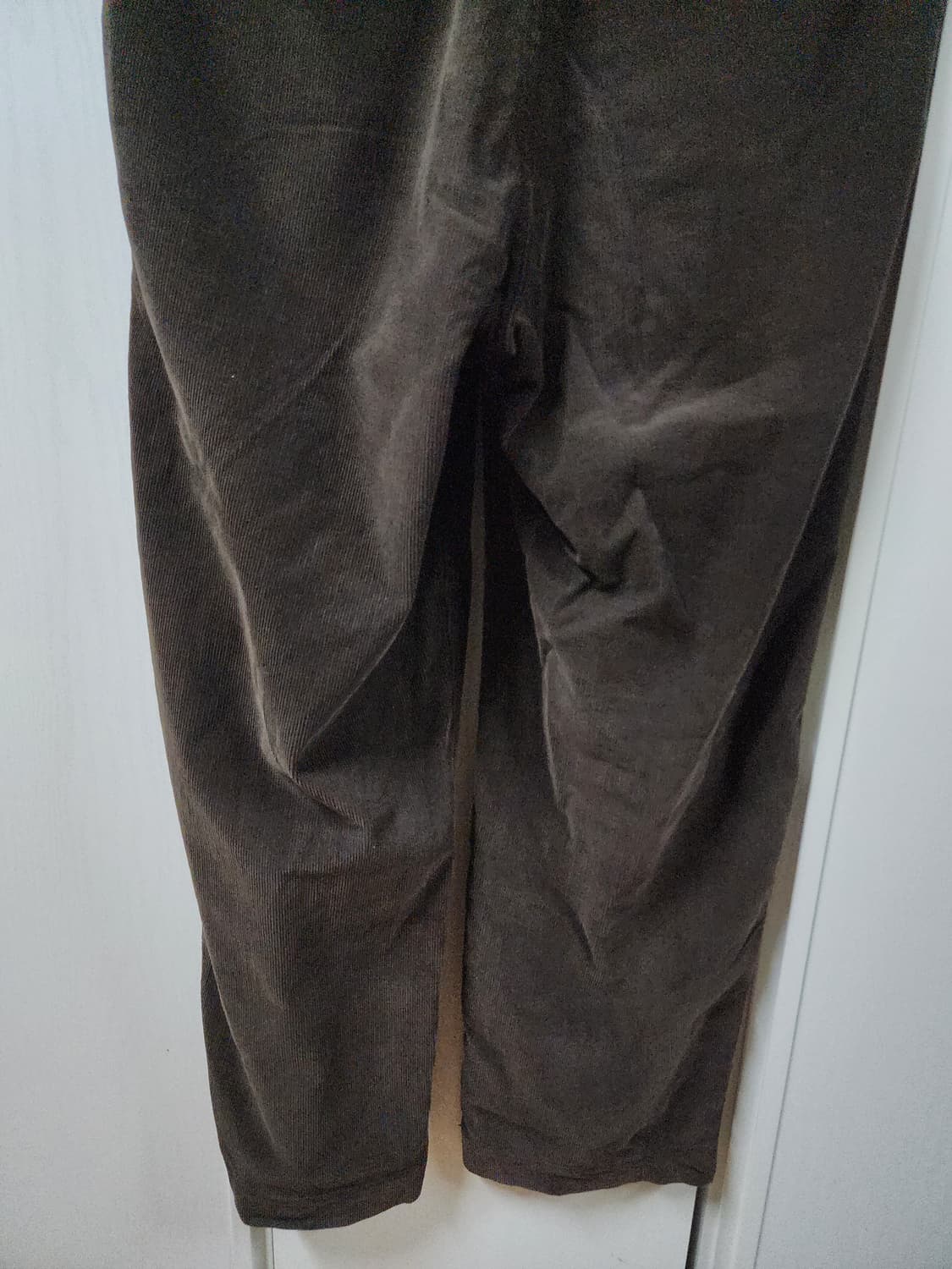 포터리 코듀로이 와이드 팬츠 브라운 3 상품이미지9