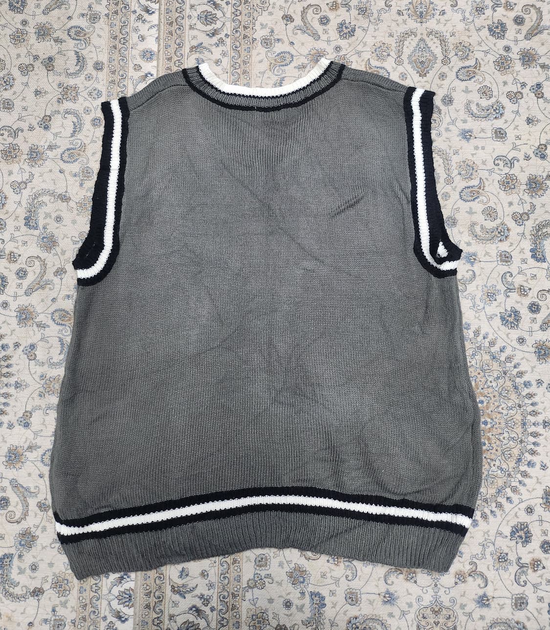 볼칸&아프로디테  곰돌이 자수 니트 베스트 F (66반까지) 상품이미지2