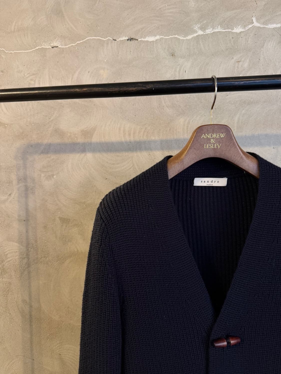 산드로 토글 니트 가디건 여성66-77 상품이미지3