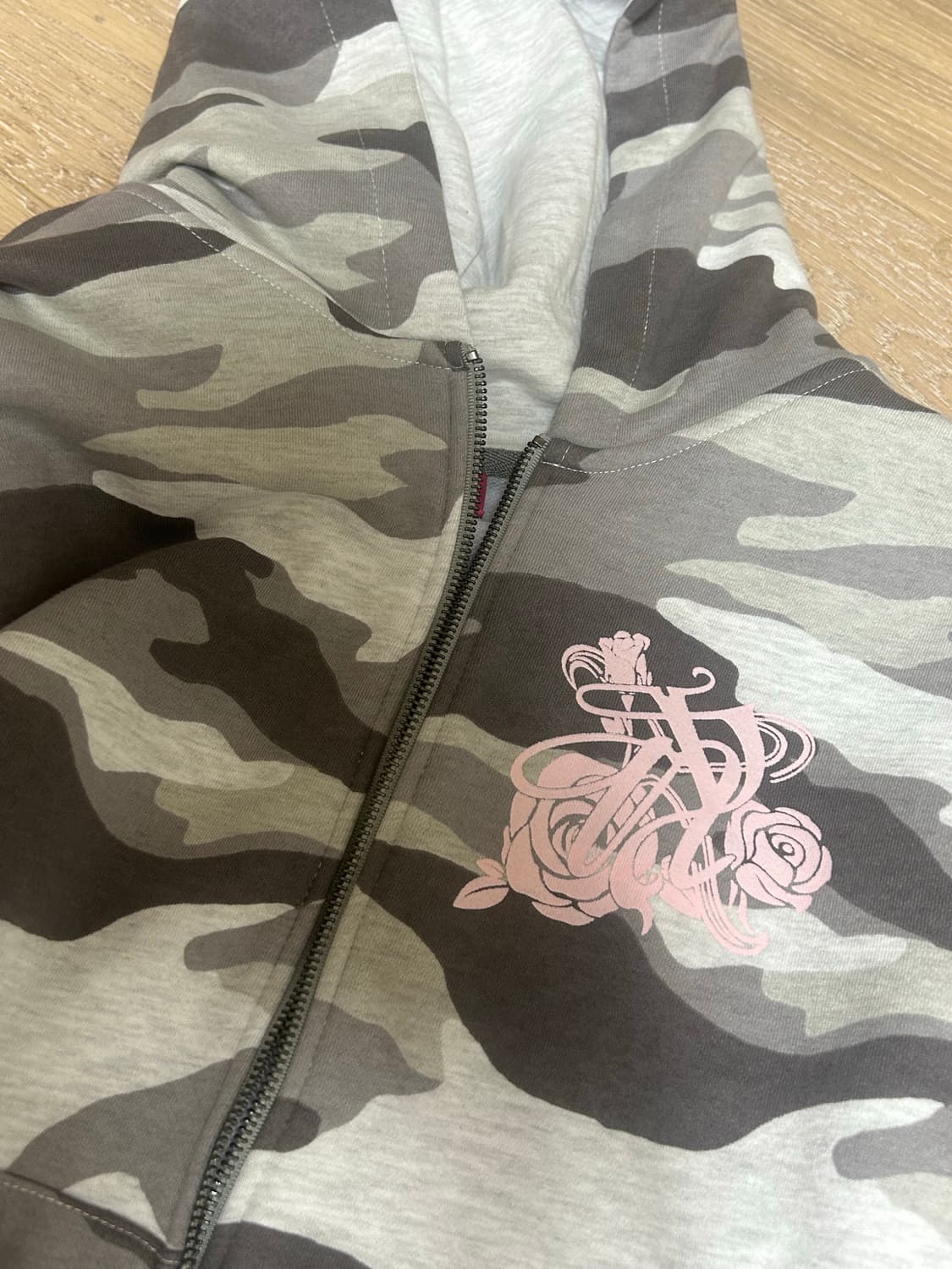 급전 엔와이엑스엑스 카모 후드집업 상품이미지2