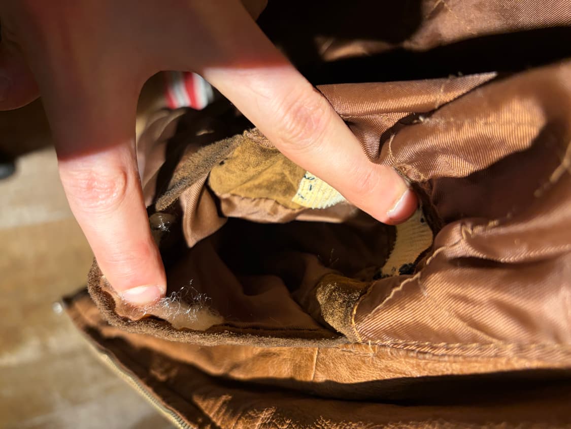 Brown suede  blouson / 스웨이드 블루종 점퍼 상품이미지8