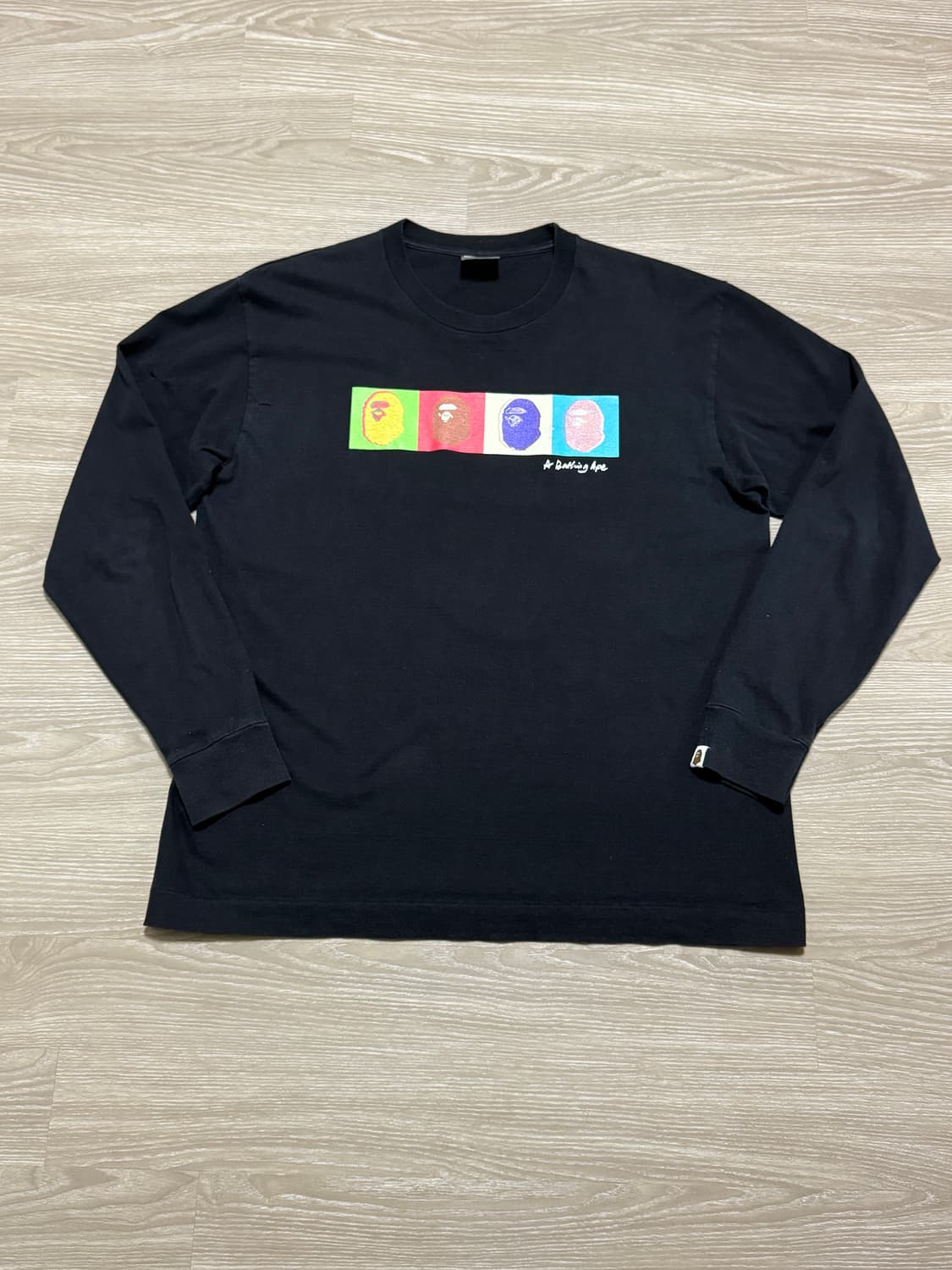 올드 베이프 앤디워홀 롱슬리브 XL 상품이미지1