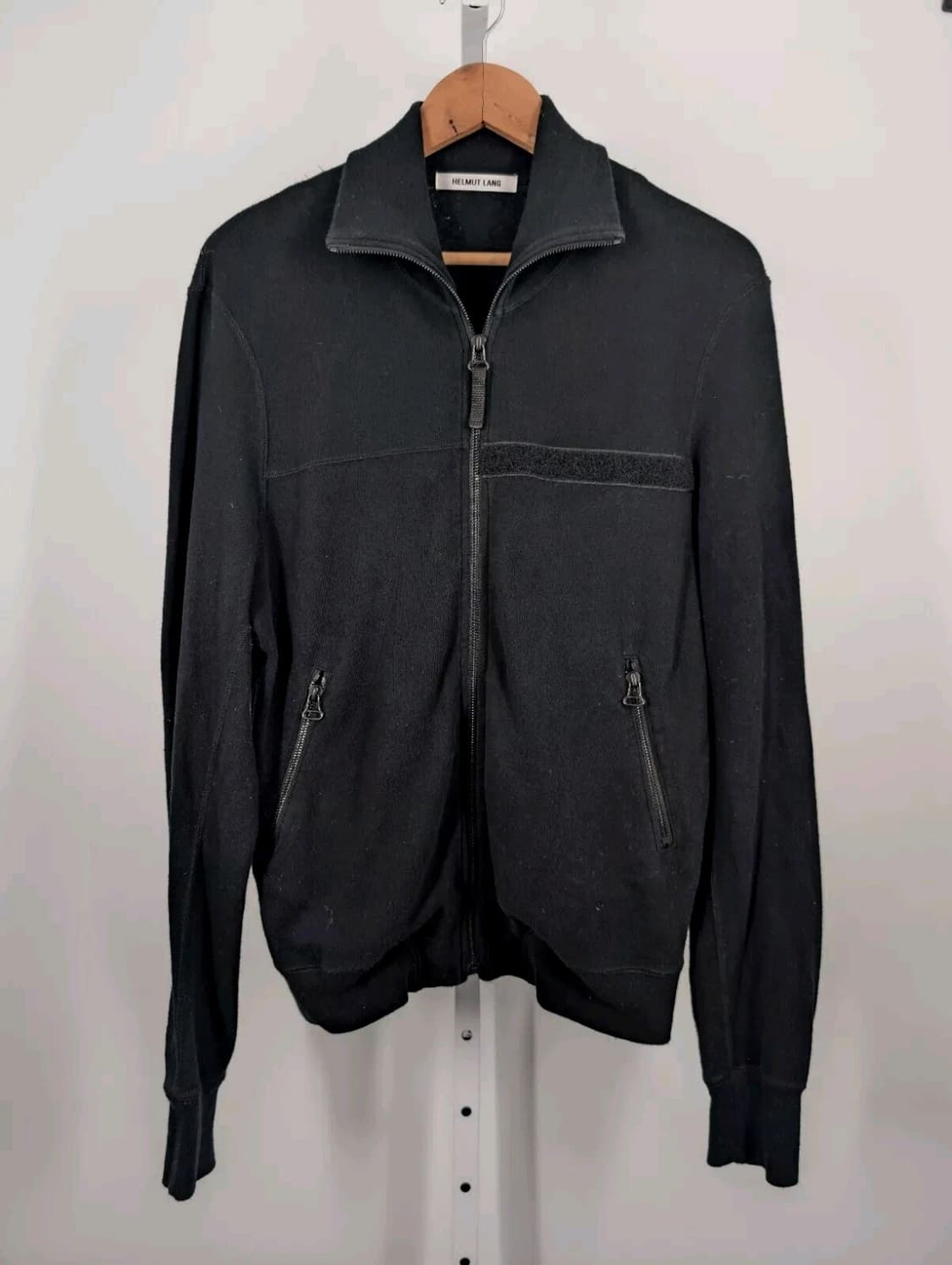 헬무트 랭 빈티지 풀 집업 니트 트랙 자켓 상품이미지1