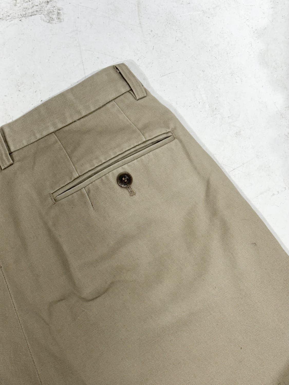 빈티지 와이드 베이지 치노 팬츠 슬랙스 핀턱 바지  상품이미지6