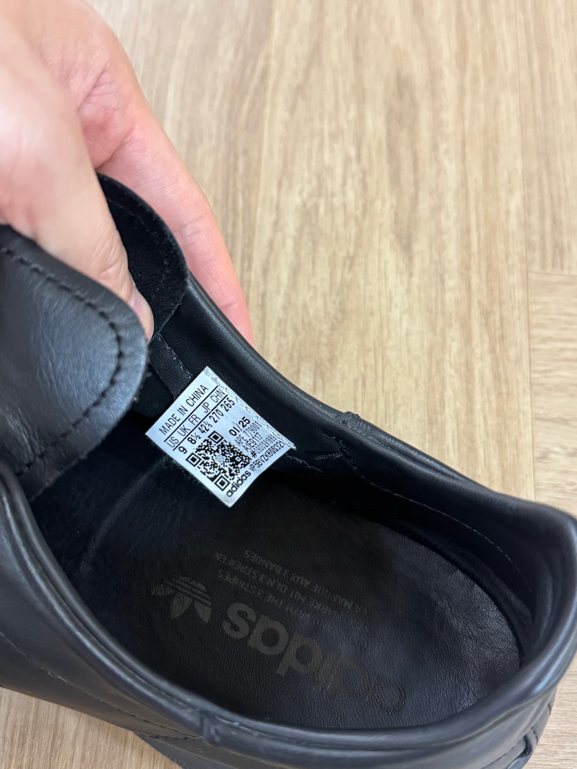 스탠스미스 데콘 블랙 270 (1회착) 상품이미지7