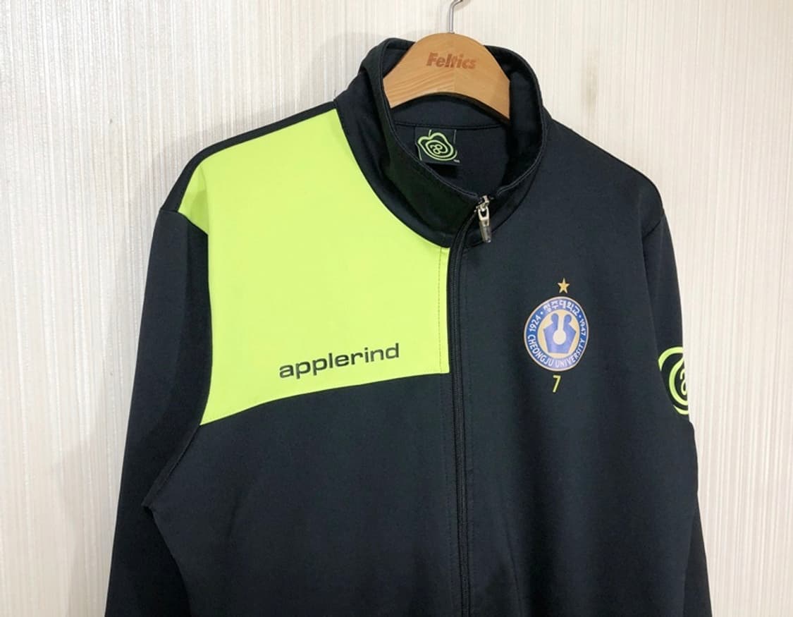 애플라인드 청주대학교 축구부 선수실착 트레이닝자켓/트랙슈트 100 #7 상품이미지5