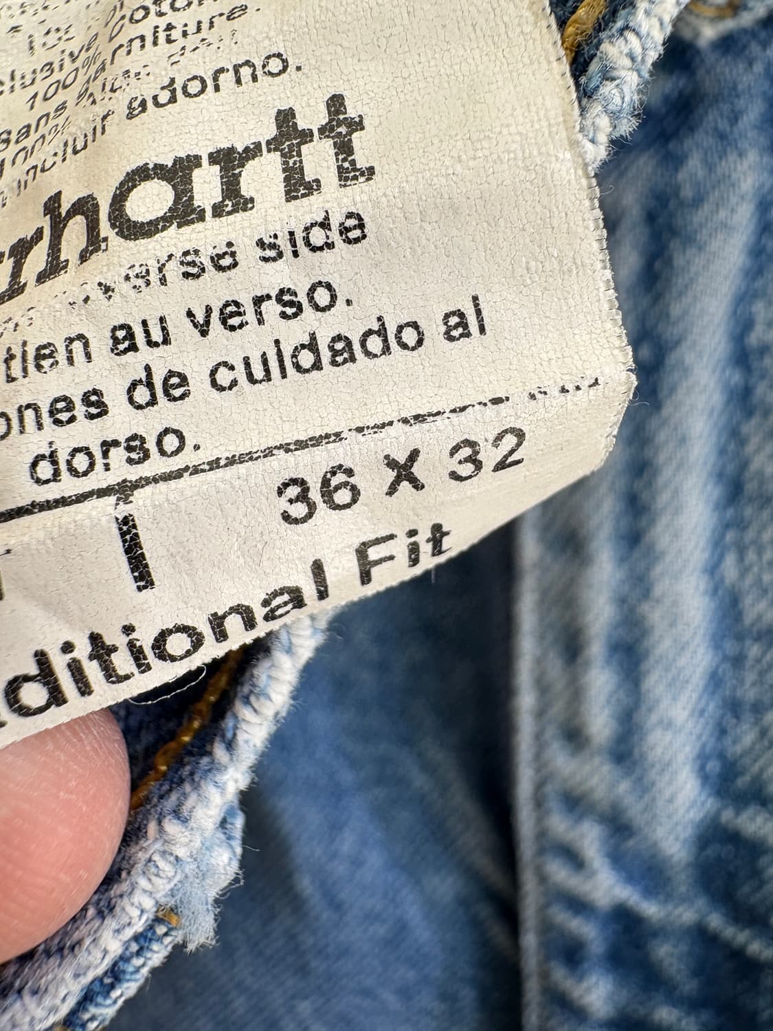 CARHARTT 데님팬츠 상품이미지6