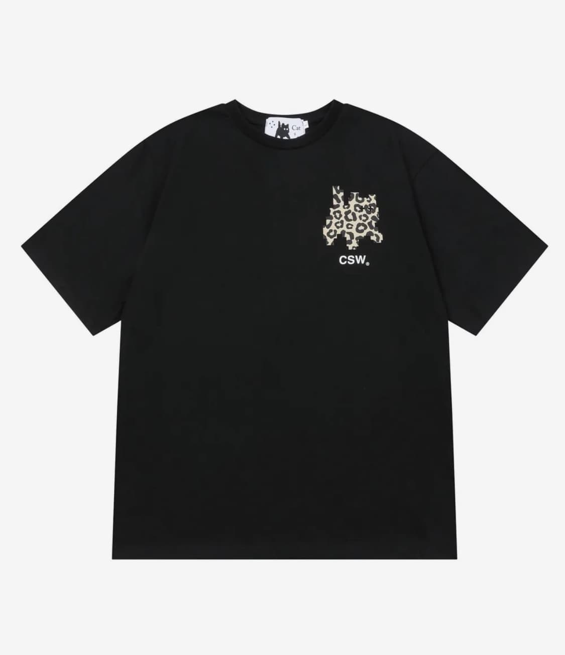 캣세이브더월드 반팔티 블랙 상품이미지1