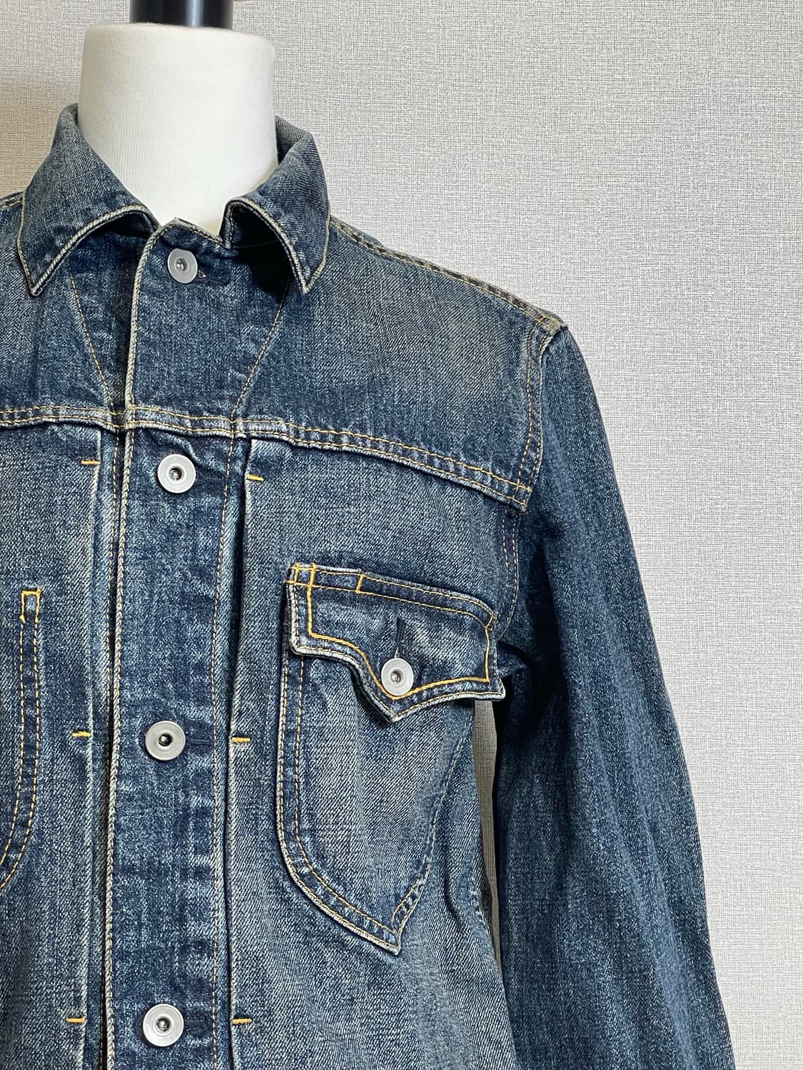 📍올드 유니클로 청자켓 상품이미지3