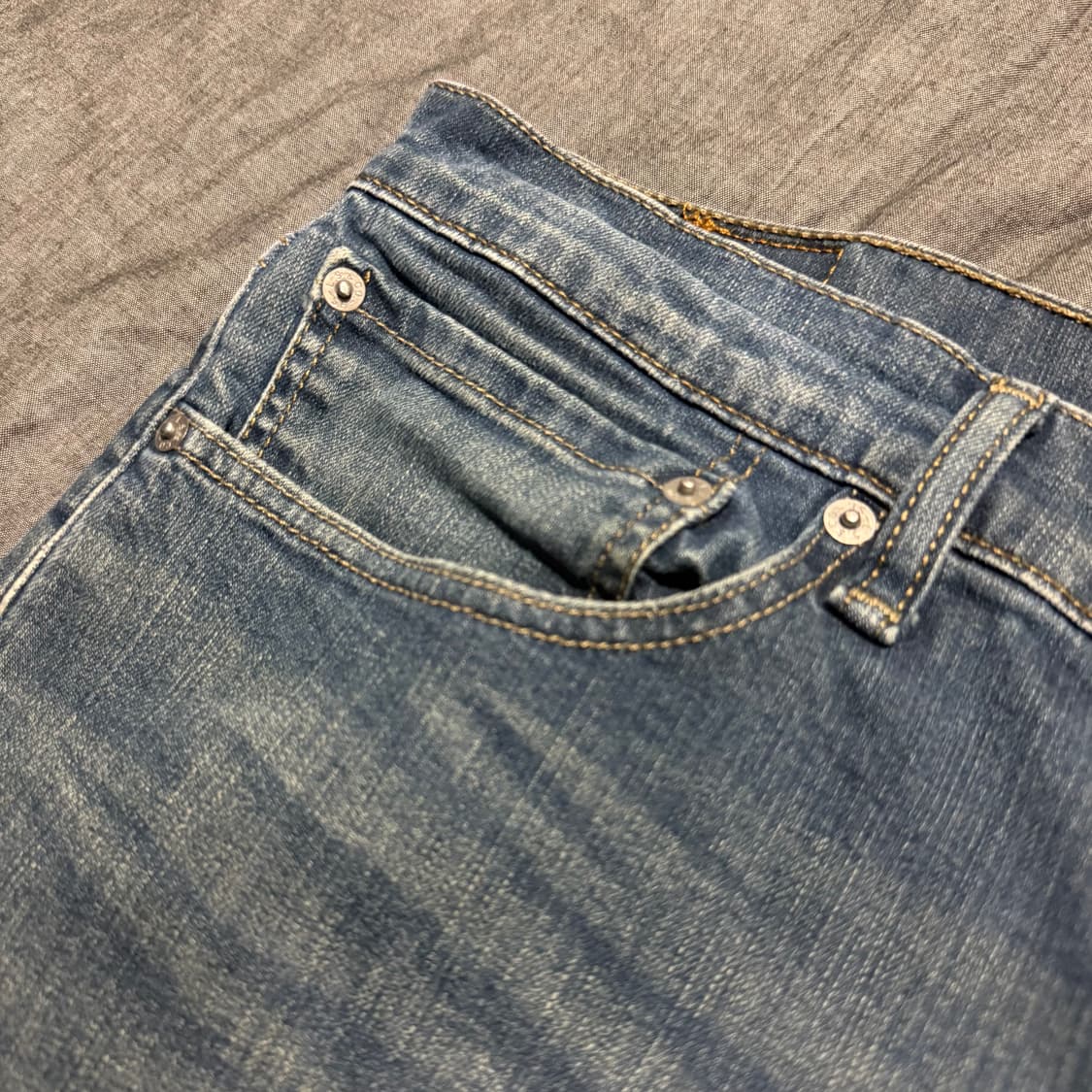 505 blue denim pants 상품이미지5