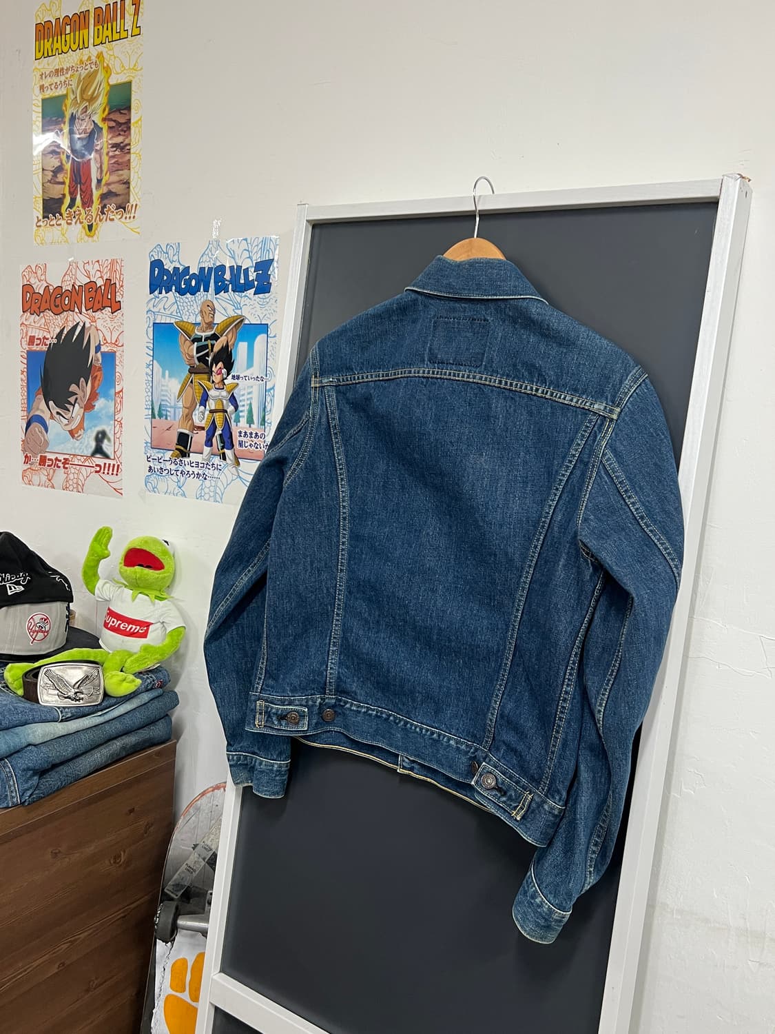 90s Levis 리바이스 제팬 71577 트러커 데님 자켓 상품이미지9