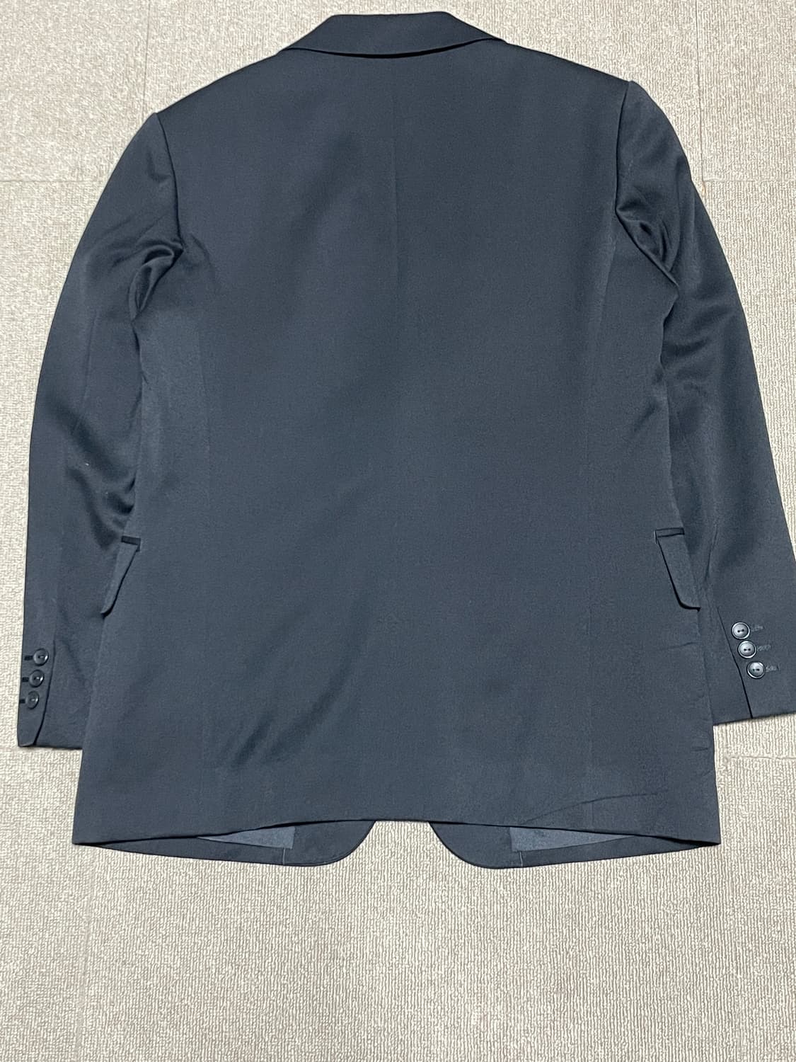 테일러 키타자와 블랙 울 블레이저 자켓 J02863 상품이미지6