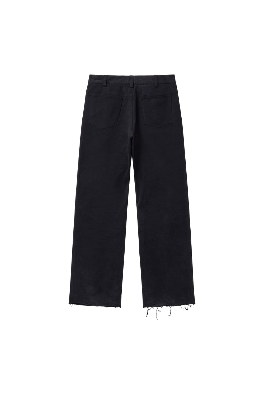 A.ta PEACHED FLARE PANTS (BLACK) 상품이미지3