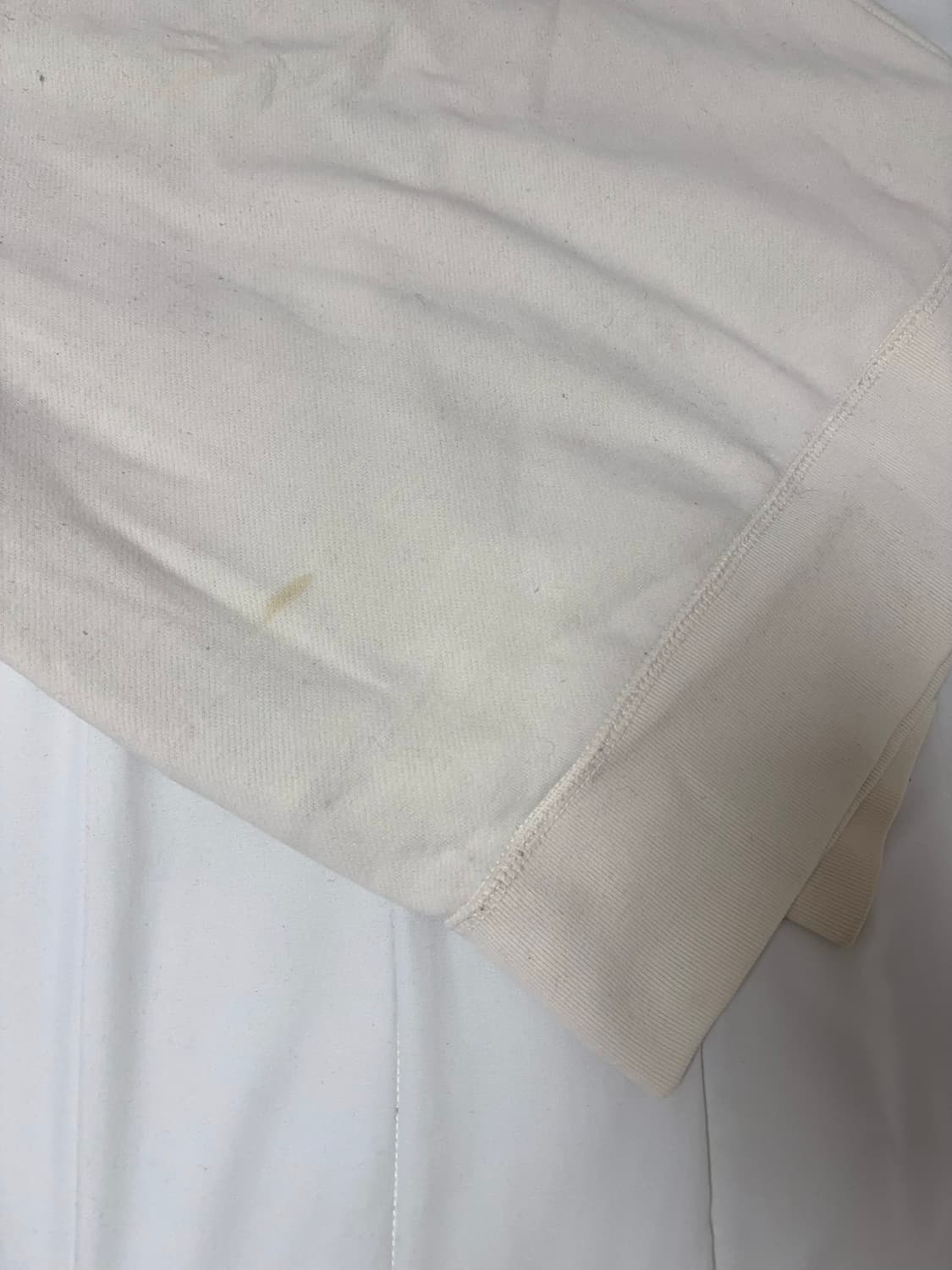 빈티지 후아유 후드집업 아이보리 상품이미지3