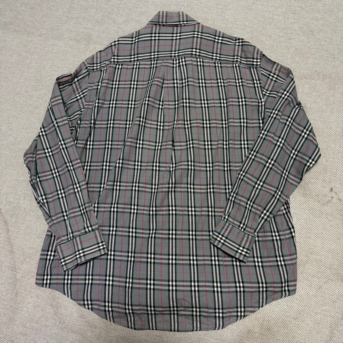 버버리 빈티지 체크 셔츠 상품이미지7