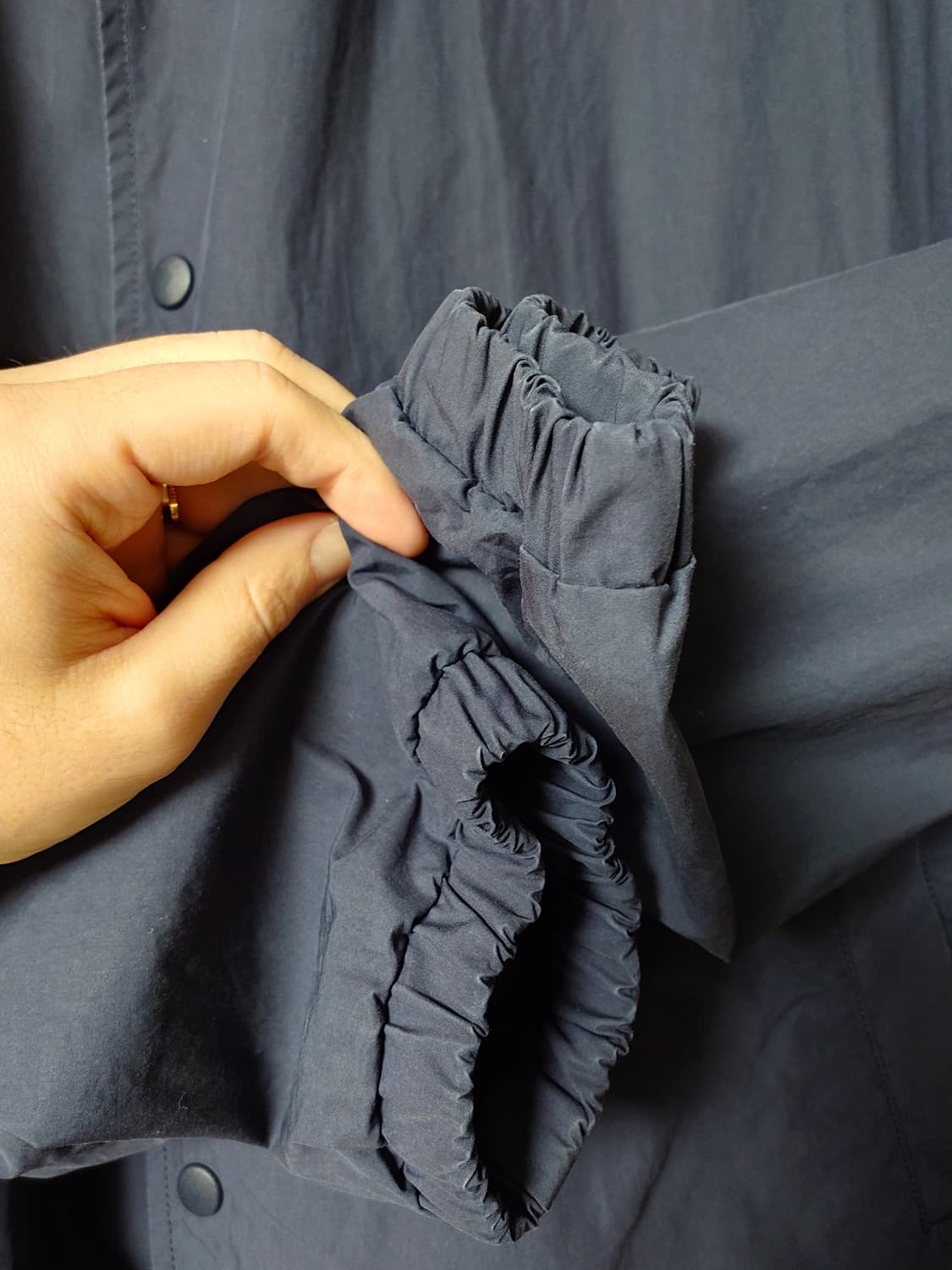 [46] 준지 24SS 코어 스탠다드 베이직 셔츠 네이비 상품이미지6