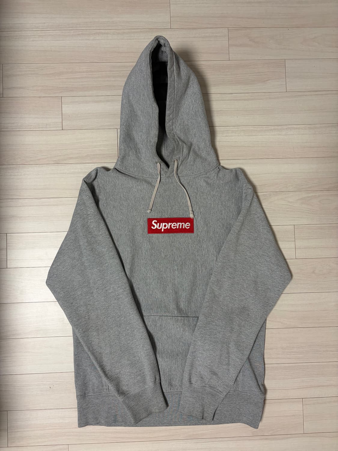 슈프림 박스로고 후디 회빨 L 11FW or 12FW 상품이미지1