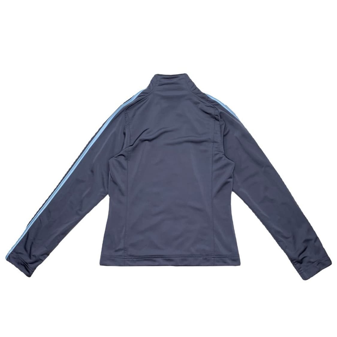 ADIDAS 노카라 배색 트랙탑 져지 네이비 S 상품이미지6