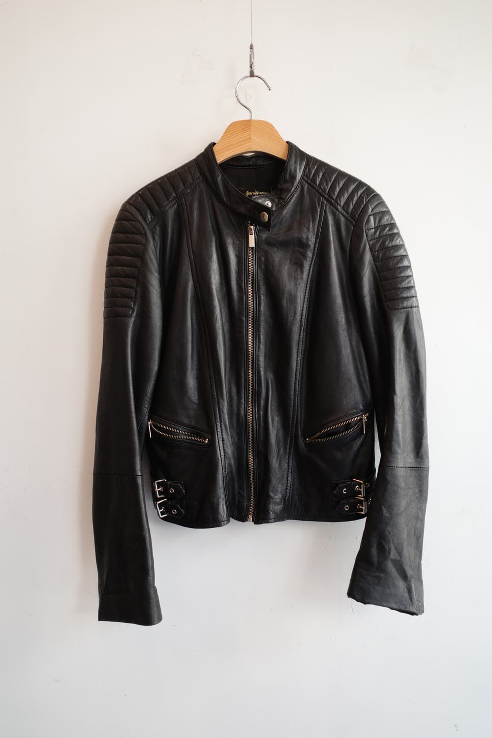 stradivarius 리얼레더 자켓  상품이미지1