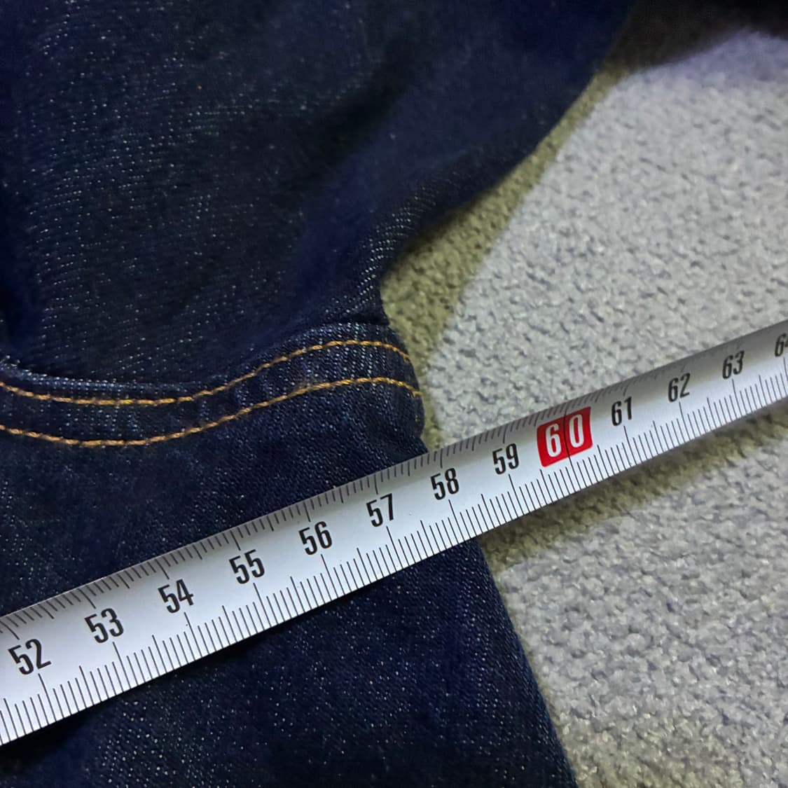 리바이스 스탠다드 데님 진청 자켓 100 L 상품이미지6