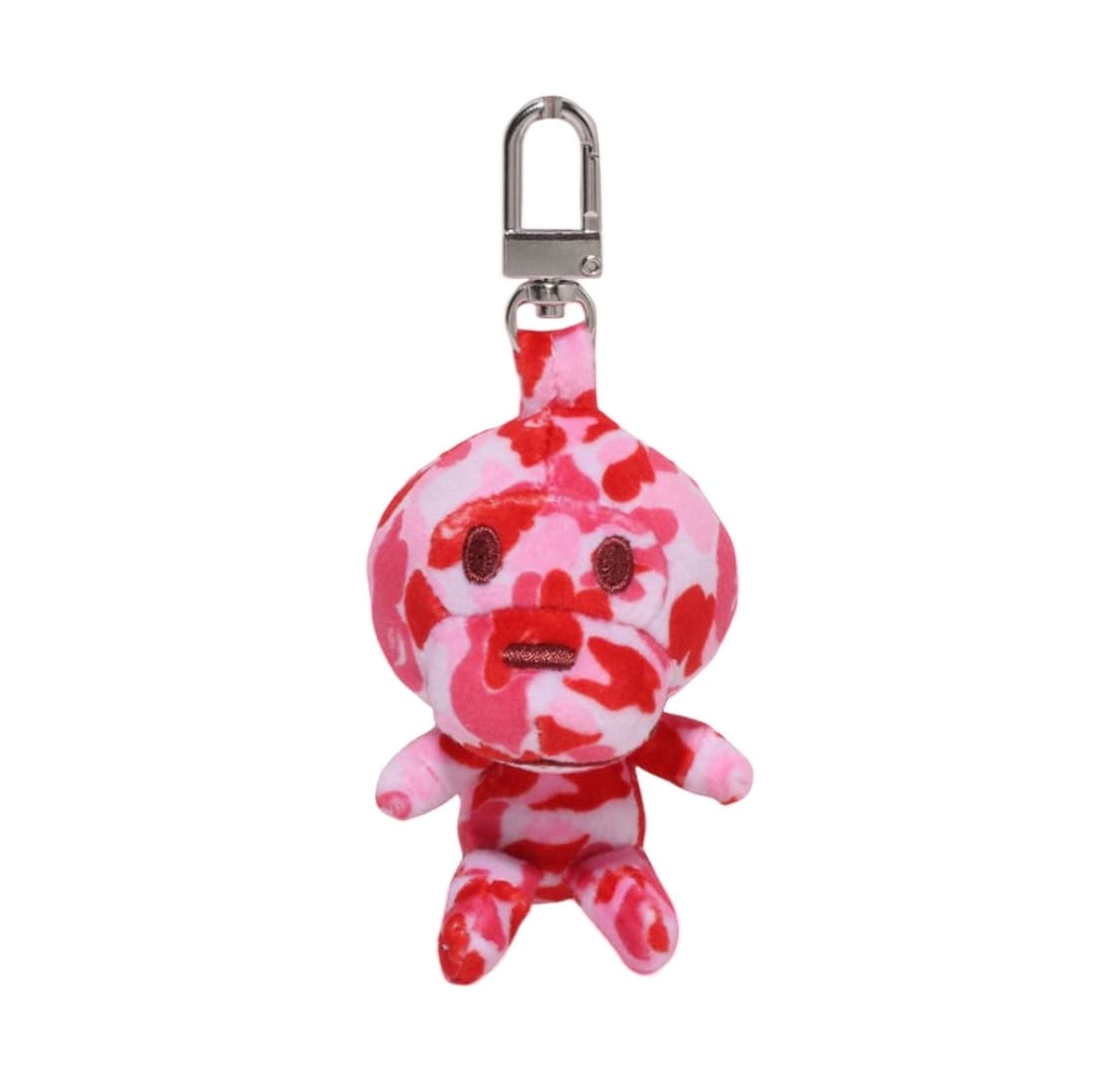 베이프 186 ABC 카모 베이비마일로 플러시 인형 키 체인 키링 핑크 상품이미지1