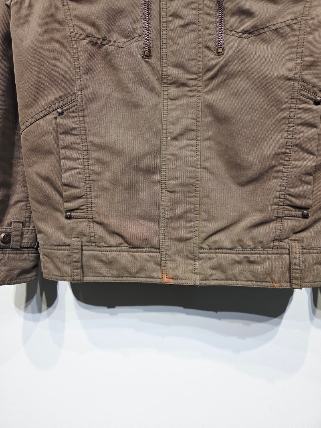 에비수 EVISU 밀리터리 자켓_L 상품이미지4