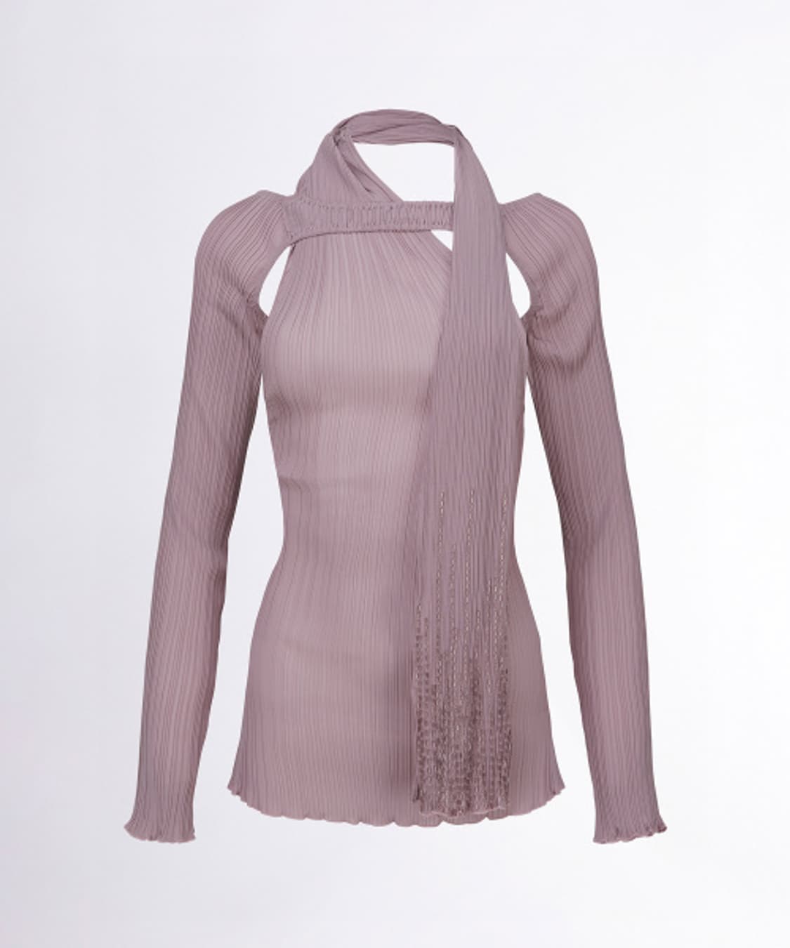 스컬프터 Beaded Scarf Set-Up Top Mauve 스카프 탑 상품이미지3