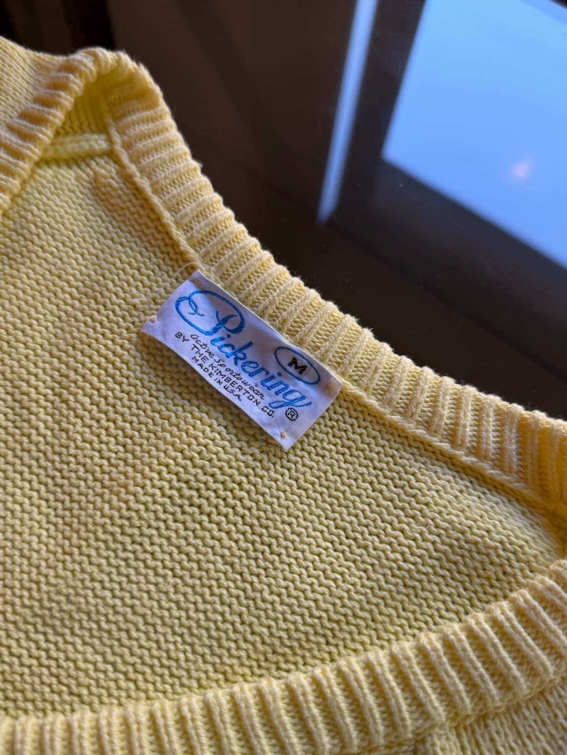 피커링 USA 메이드 브이넥 니트 105 상품이미지7