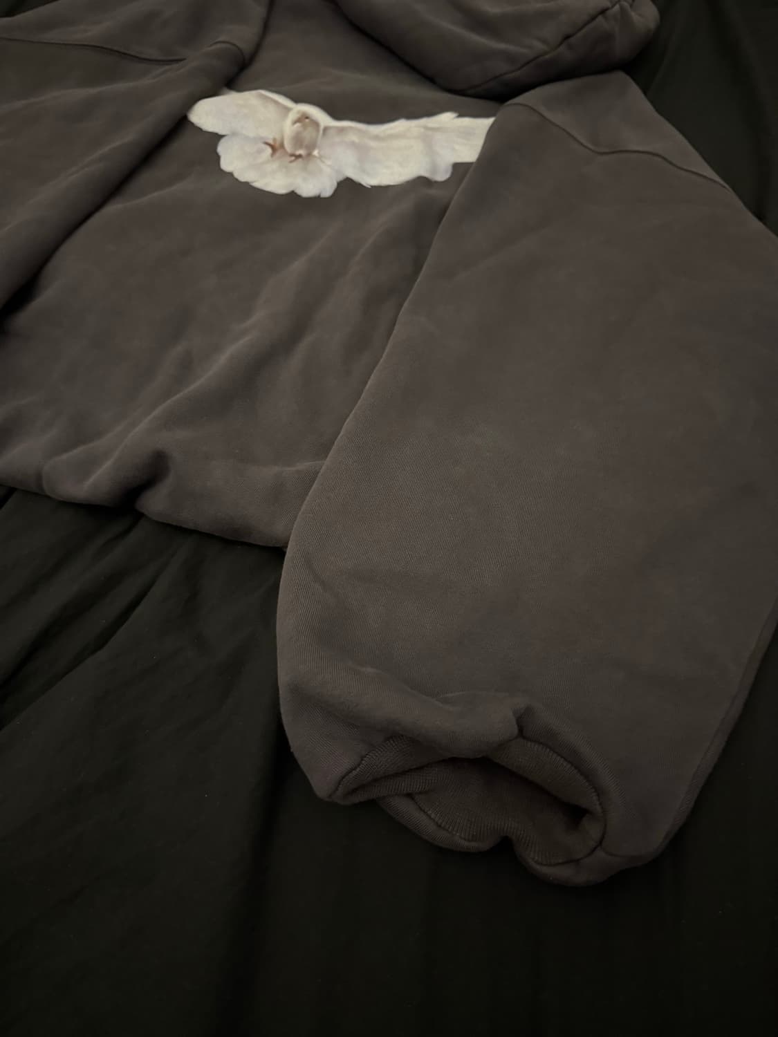 이지 갭 바이 발렌시아가 도브 후드 다크 그레이 상품이미지3