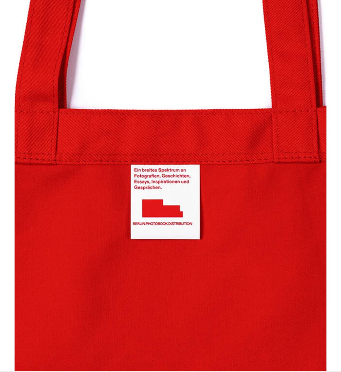 베를린포토북 에코백 토트백 레드 빨강 상품이미지3